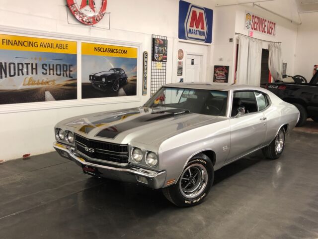 1970 Chevrolet Chevelle, Cortez Silver with 0 Miles available now! 1970 Chevrolet Chevelle SS 396-BIG BLOCK WITH 4 SPEED-CORTEZ SILVER-