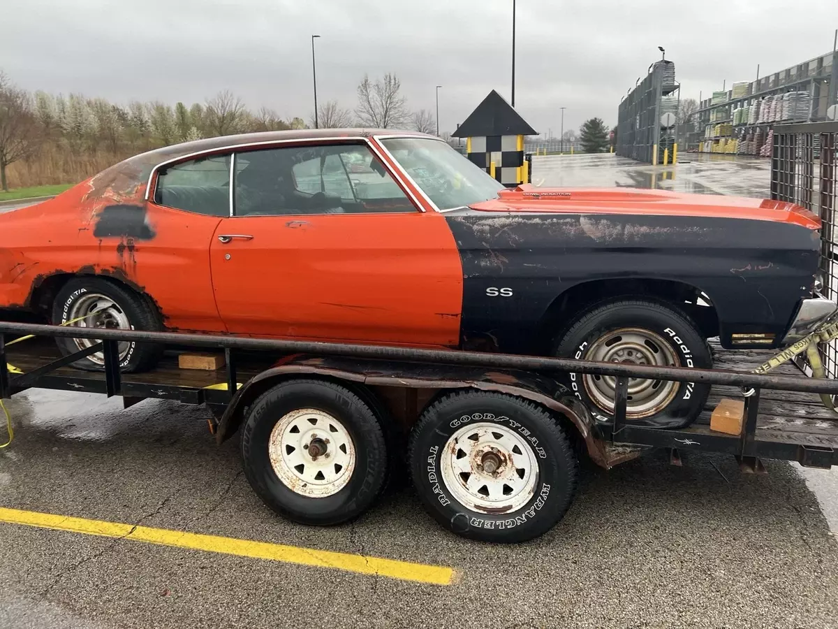 1970 Chevrolet Chevelle Coupe Orange 1970 Chevrolet Chevelle