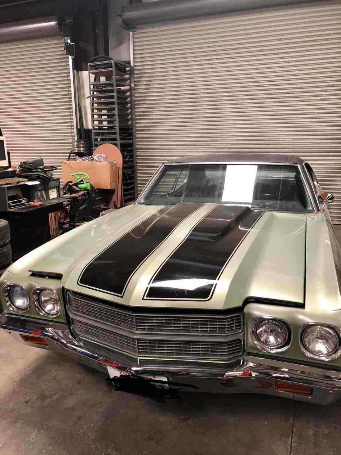 1970 Chevrolet Chevelle Sportscar Green RWD Automatic Malibu 1970 Chevrolet Chevelle Malibu