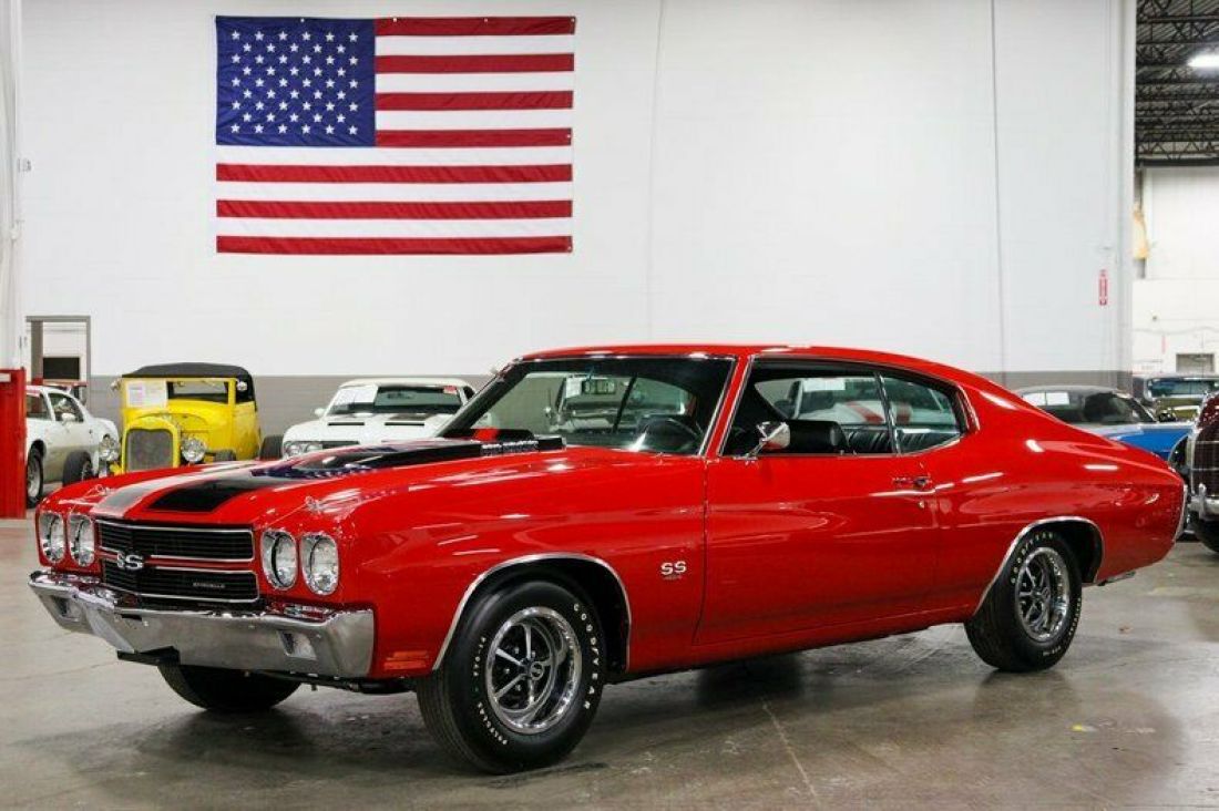 1970 Chevrolet Chevelle SS 34601 Miles Red 7.4L V8 4-Speed Manual 1970 Chevrolet Chevelle