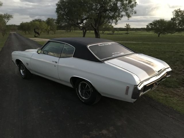 1970 Chevrolet Chevelle SS 396 4 speed Build sheet ps pb Cowl Induction AC - photo 10