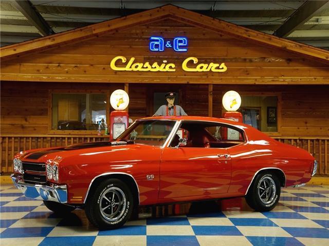 1970 Chevrolet Chevelle SS 396 – Cranberry Red / Black 1970 Chevrolet Chevelle Matching Numbers