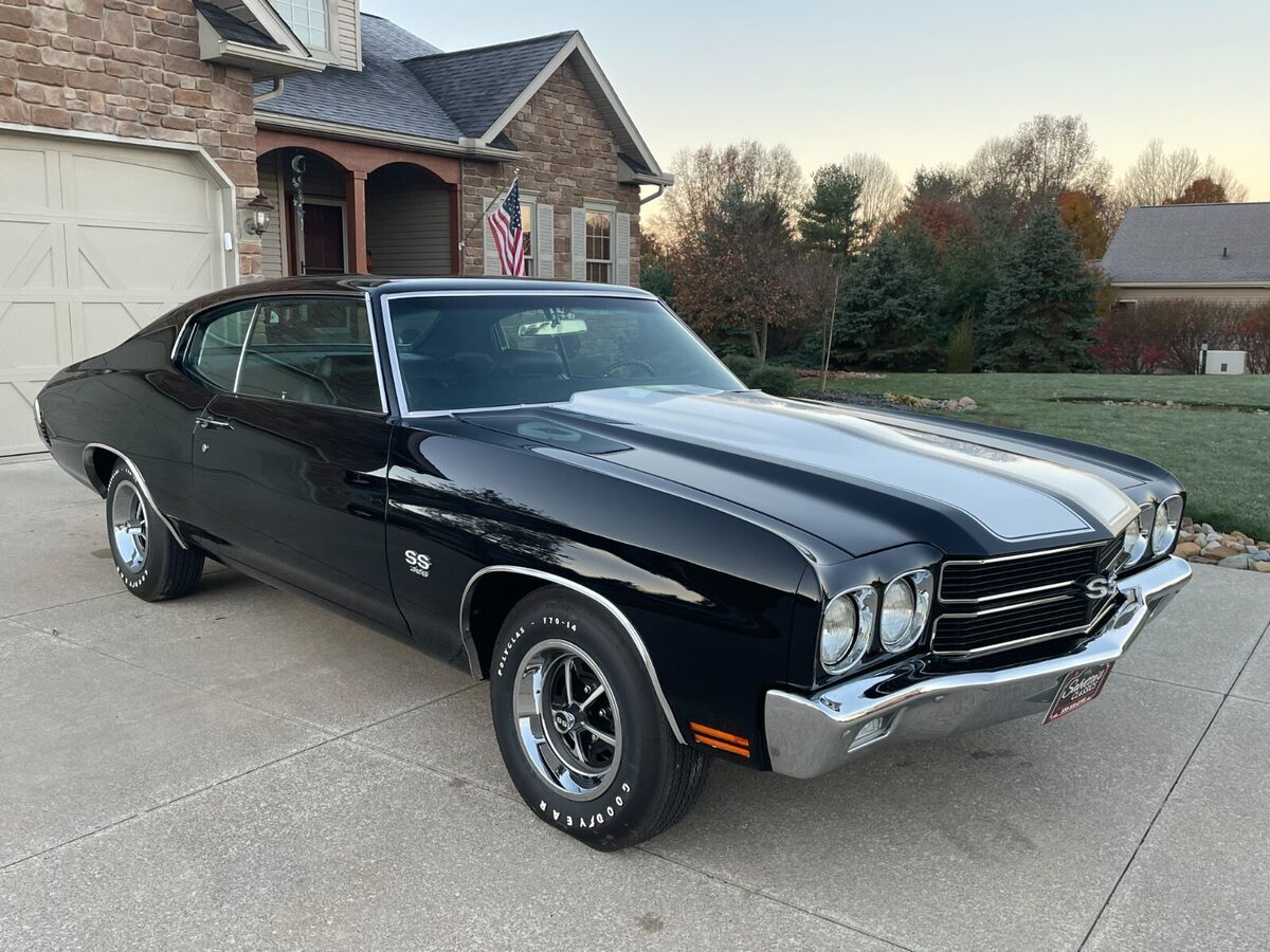 1970 Chevrolet Chevelle SS 396 #’S MATCHING DRIVETRAIN, BUILD SHEET, 4-SPEED 1970 Chevrolet Chevelle SS Super Sport