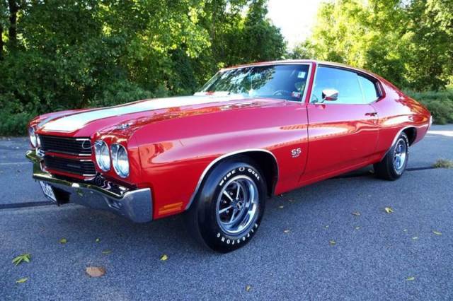 1970 Chevrolet Chevelle SS 454 Big Block Manual Transmission Air Conditioning 1970 Chevrolet Chevelle