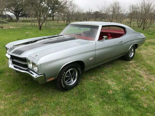 1970 Chevrolet Chevelle SS 454 LS-6 4spd ps Pwr disc 143 Miles Cortez Silver Cou 1970 Chevrolet Chevelle SS 454 LS-6 4spd ps Pwr disc