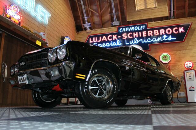 1970 Chevrolet Chevelle SS 454 LS6 4-Speed Triple Black REAL DOCUMENTED! - photo 2
