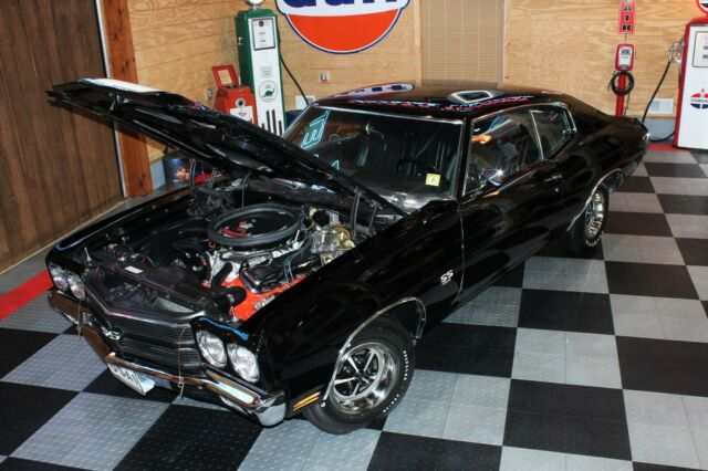 1970 Chevrolet Chevelle SS 454 LS6 4-Speed Triple Black REAL DOCUMENTED! - photo 5