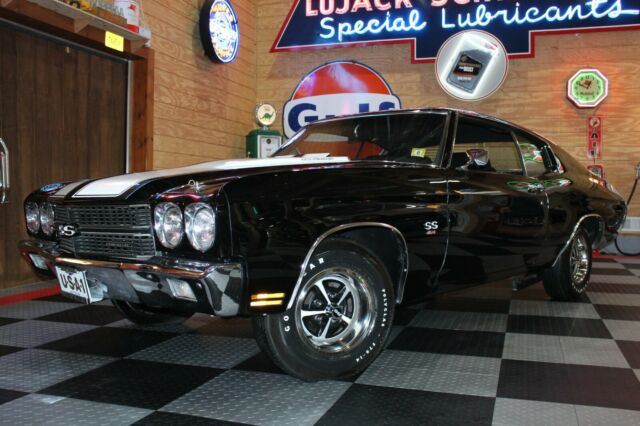 1970 Chevrolet Chevelle SS 454 LS6 4-Speed Triple Black REAL DOCUMENTED! - photo 6