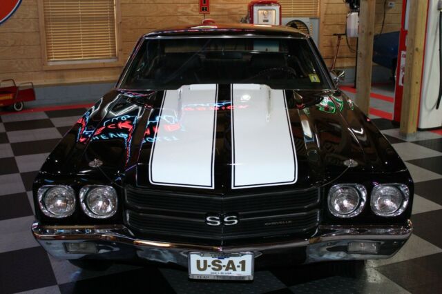 1970 Chevrolet Chevelle SS 454 LS6 4-Speed Triple Black REAL DOCUMENTED! - photo 7