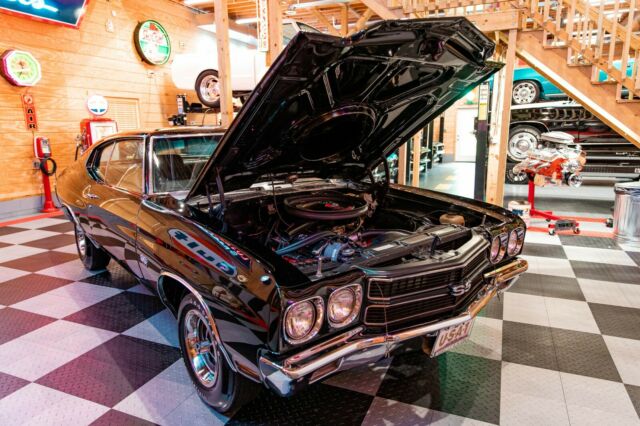 1970 Chevrolet Chevelle SS 454 LS6 4-Speed Triple Black REAL DOCUMENTED! - photo 12