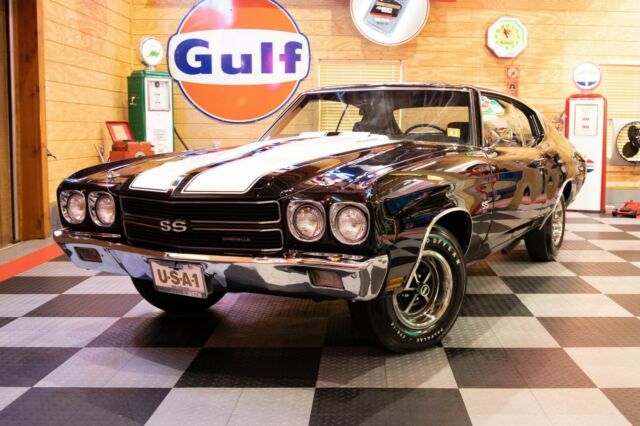 1970 Chevrolet Chevelle SS 454 LS6 4-Speed Triple Black REAL DOCUMENTED! - photo 2