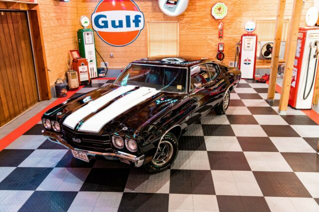 1970 Chevrolet Chevelle SS 454 LS6 4-Speed Triple Black REAL DOCUMENTED! - photo 7