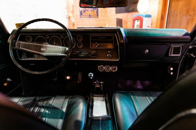 1970 Chevrolet Chevelle SS 454 LS6 4-Speed Triple Black REAL DOCUMENTED! - photo 8