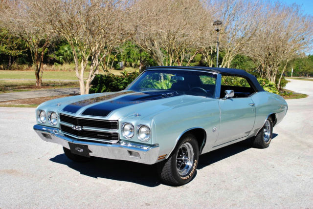 1970 Chevrolet Chevelle SS Convertible 396 V8 Factory Air! Bucket Seats! - photo 11