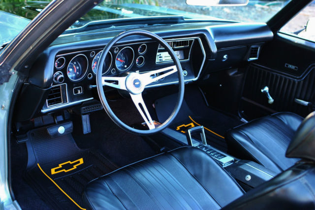 1970 Chevrolet Chevelle SS Convertible 396 V8 Factory Air! Bucket Seats! - photo 6