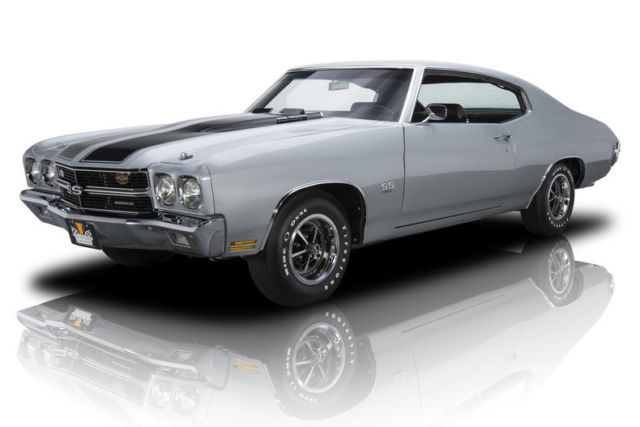 1970 Chevrolet Chevelle SS LS6 53152 Miles Cortez Silver Hardtop 454 LS6 V8 4 Sp 1970 Chevrolet Chevelle SS LS6