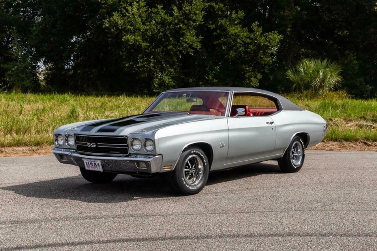 1970 Chevrolet Chevelle SS Matching #'s Cortez Silver 1970 Chevrolet Chevelle SS Matching #'s