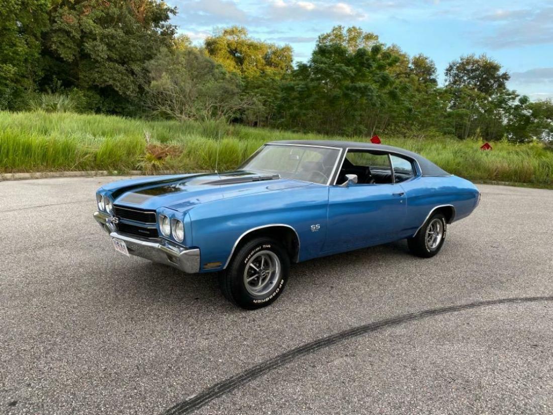 1970 Chevrolet Chevelle SS Super Sport Astro Blue 1970 Chevrolet Chevelle Super Sport