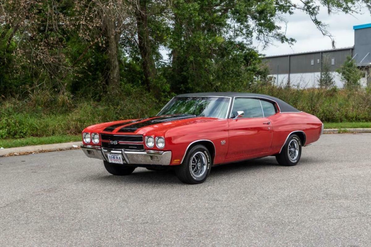 1970 Chevrolet Chevelle SS Super Sport Cranberry Red 1970 Chevrolet Chevelle Super Sport