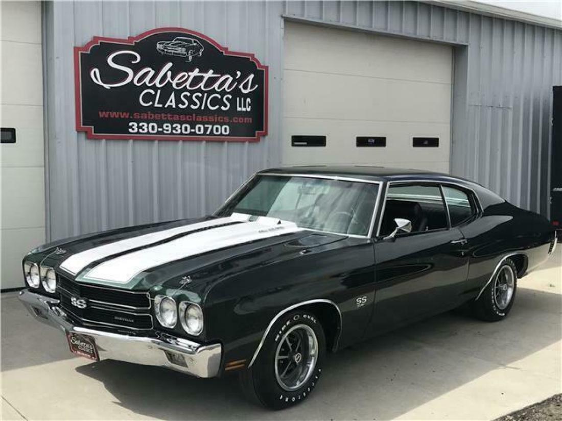 1970 Chevrolet Chevelle SS Super Sport Forest Green 2 Door 396 Automatic 1970 Chevrolet Chevelle Super Sport