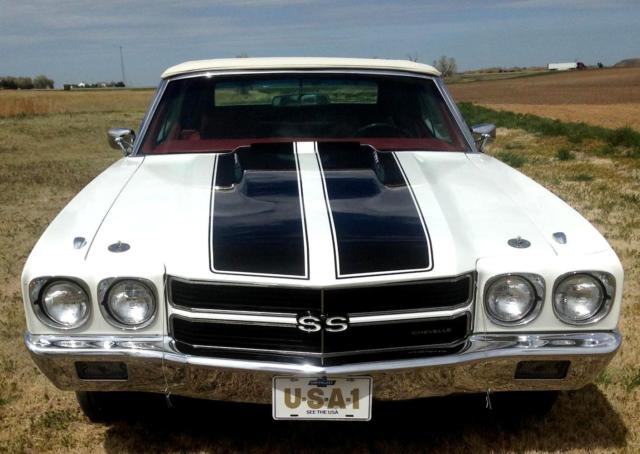 1970 Chevrolet Chevelle SS396 Convertible - Restored 75,000 Mile California Car 1970 Chevrolet Chevelle SS396 Convertible