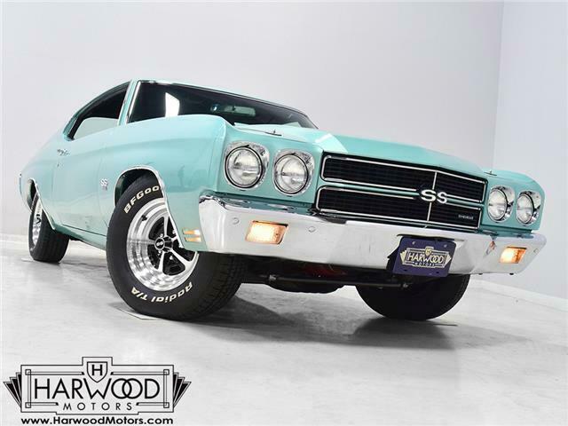 1970 Chevrolet Chevelle SS454 83623 Miles Misty Turquoise 461 cubic inch LS5 V8 1970 Chevrolet Chevelle SS454