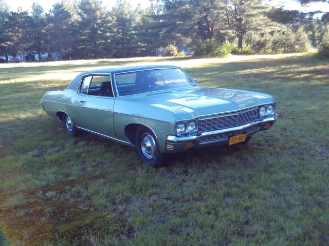 1970 Chevrolet Chevy Impala Custom Original Survivor 55,000 Miles Sport Coupe 1970 Chevrolet Impala Custom