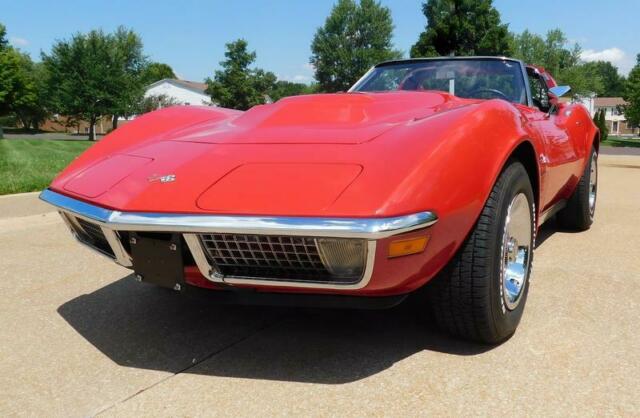 1970 CHEVROLET CORVETTE 786 Miles RED LS3 6.2 FUEL INJECTED 5 SPEED 1970 Chevrolet Corvette --