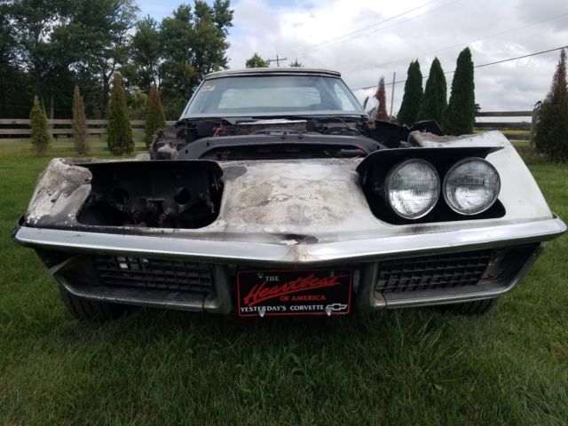 1970 Chevrolet Corvette Engine Fire Running Project - photo 6