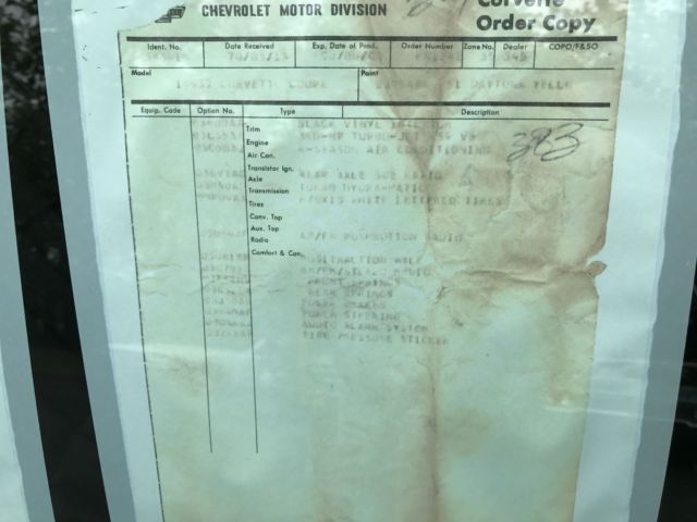 1970 Chevrolet Corvette LS5 454 #s Matching - photo 8
