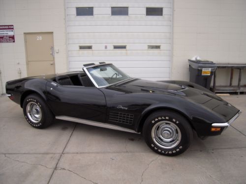 1970 CHEVROLET CORVETTE STINGRAY ROADSTER, LS5 454, 4 SPEED, NUMBERS MATCHING 1970 Chevrolet Corvette Stingray