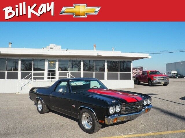 1970 Chevrolet EL Camino 2800 Miles Black Coupe 5-Speed Manual 1970 Chevrolet El Camino --