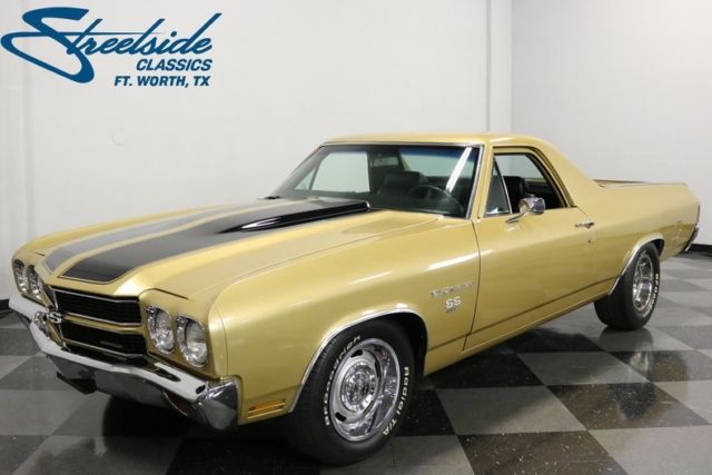 1970 Chevrolet El Camino 382 Miles Champagne Gold Pickup Truck 502 V8 5 Speed M 1970 Chevrolet El Camino --