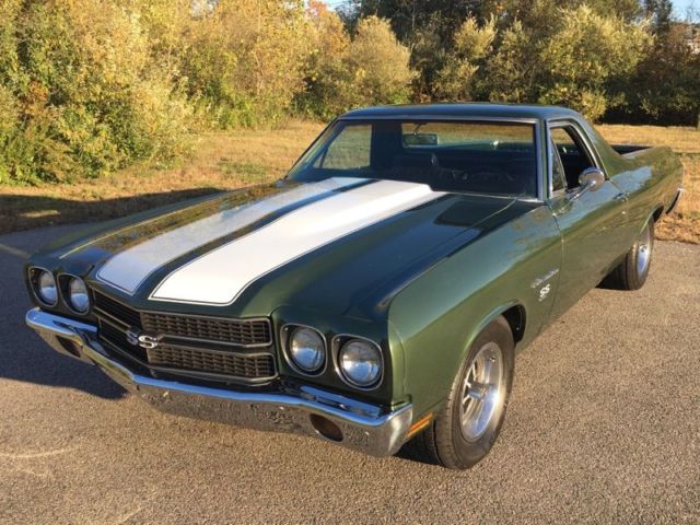 1970 CHEVROLET EL CAMINO SS 396 BIG BLOCK WITH PROTECT-O-PLATE AND BUILD SHEET 1970 Chevrolet El Camino SS