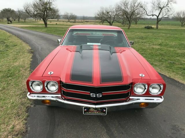 1970 Chevrolet El Camino SS 396 Build sheet buckets cowl hood - photo 3