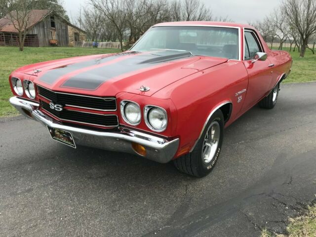 1970 Chevrolet El Camino SS 396 Build sheet buckets cowl hood - photo 5
