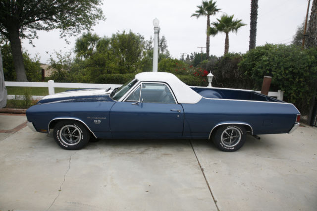 1970 Chevrolet El Camino SS 396 with ORIGINAL BUILDSHEET and PROTECTO PLATE 1970 Chevrolet El Camino