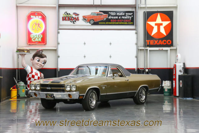 1970 Chevrolet El Camino SS 81437 Miles Champagne Gold 396 V8 4 speed Manual 1970 Chevrolet El Camino SS