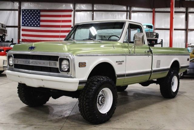 1970 Chevrolet K-30 Custom Camper 8123 Miles Olive Green Pickup Truck 350ci V8 A 1970 Chevrolet Other Pickups Custom Camper