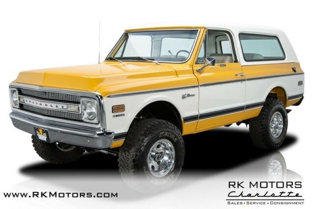 1970 Chevrolet K-5 Blazer Yellow SUV 5.3L GM Vortec V8 4 Speed Automatic 1970 Chevrolet K-5 Blazer --