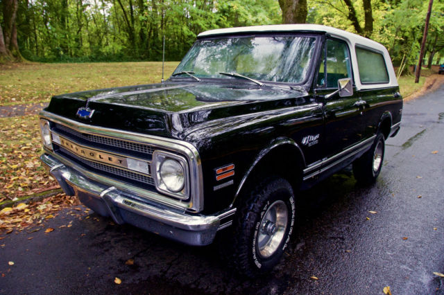1970 Chevrolet K5 Blazer 2 Door SUV 4X4 with Only 48,000 Original Miles !!! 1970 Chevrolet Blazer Custom