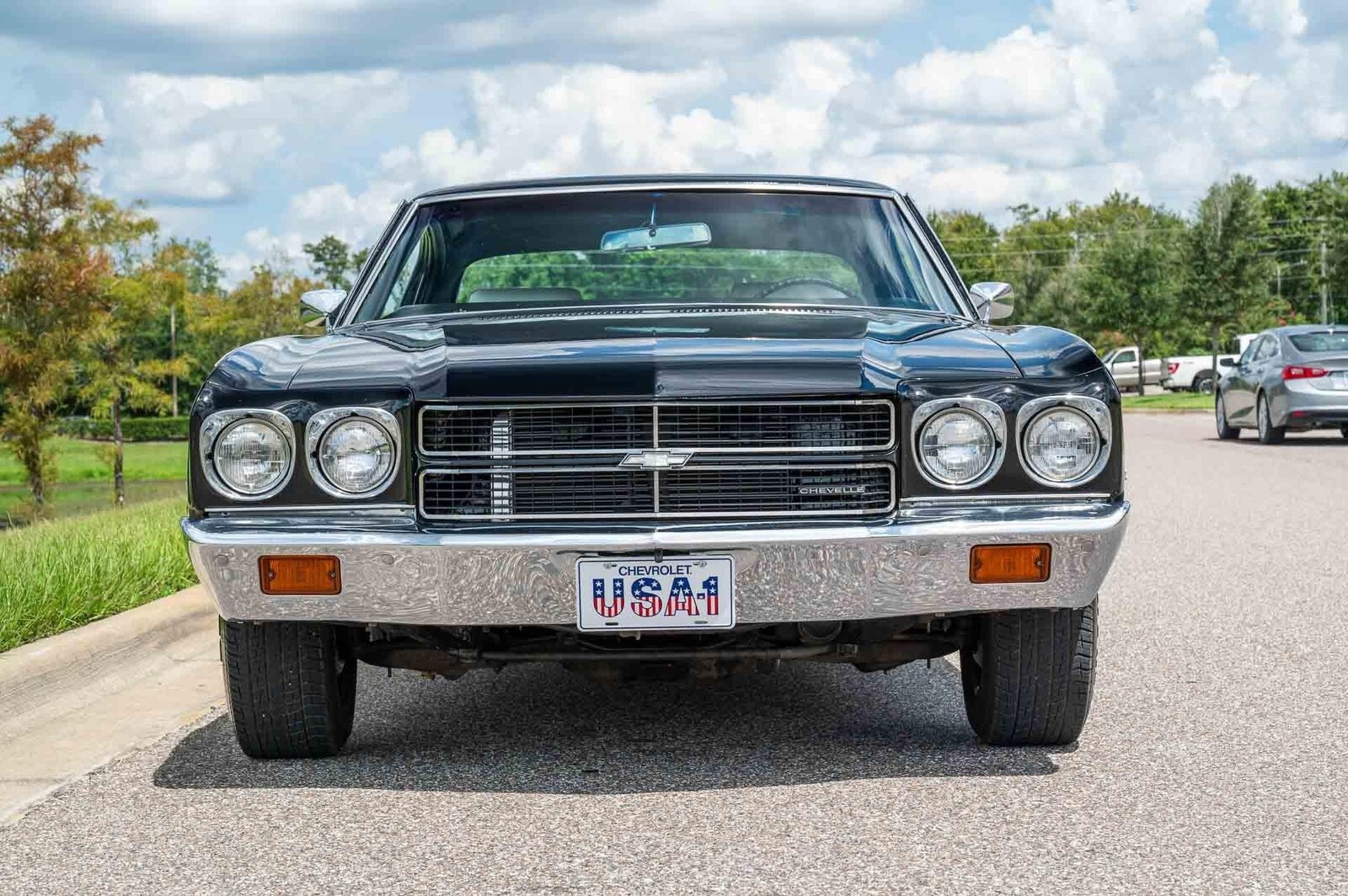1970 Chevrolet Malibu Factory Tuxedo Black, Rare Options, Stunning Condi - photo 10