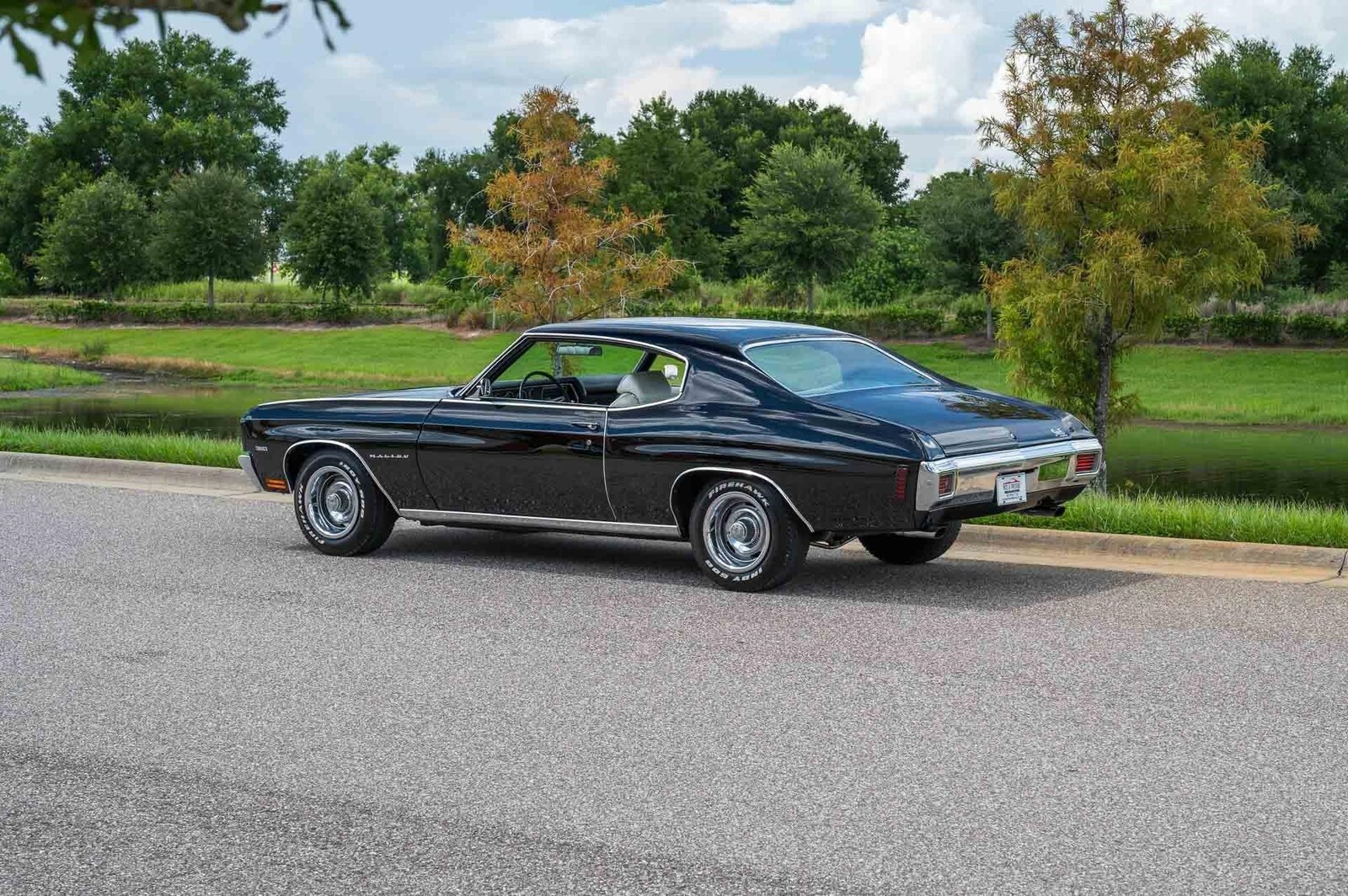 1970 Chevrolet Malibu Factory Tuxedo Black, Rare Options, Stunning Condi - photo 4