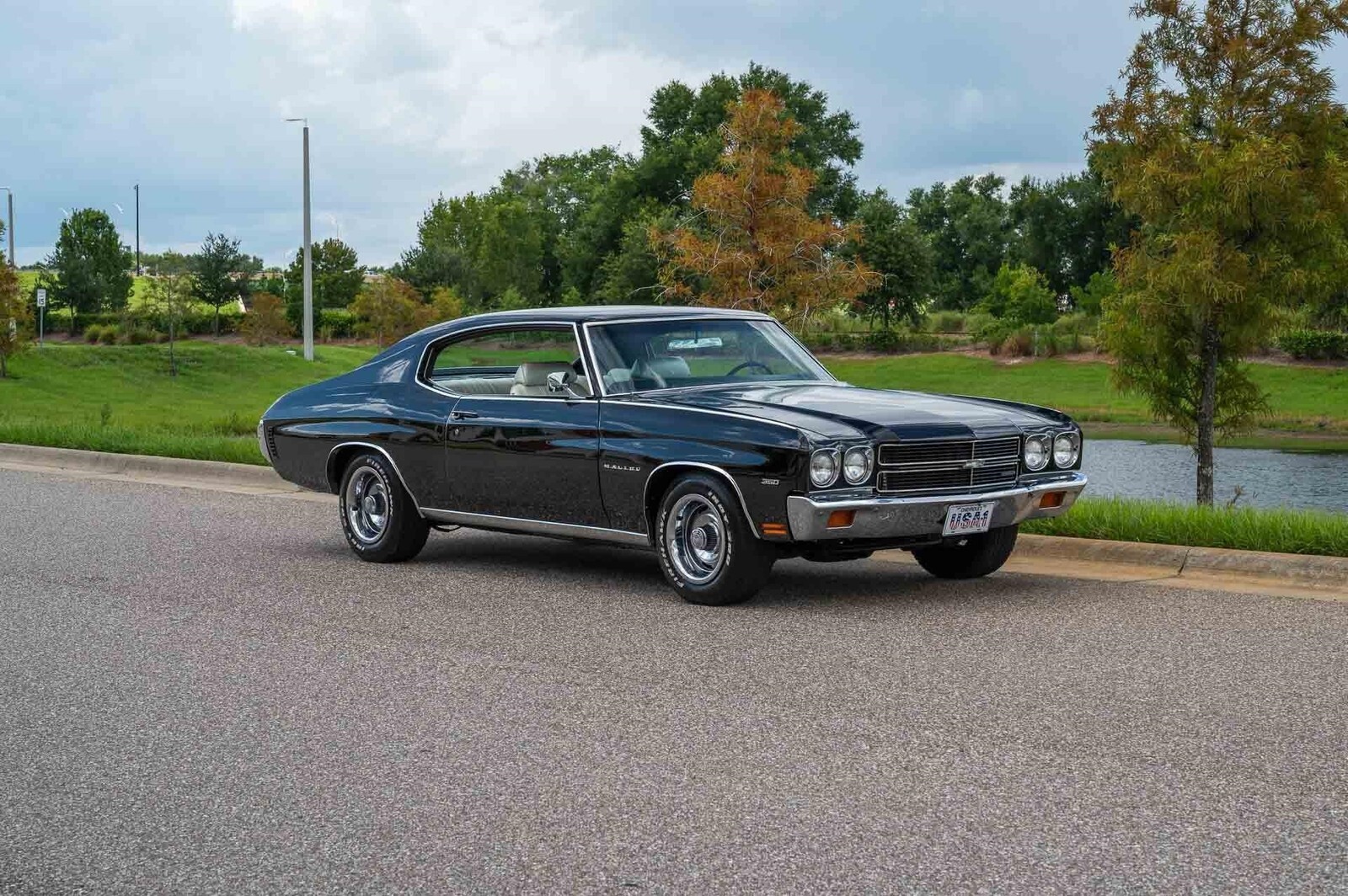 1970 Chevrolet Malibu Factory Tuxedo Black, Rare Options, Stunning Condi - photo 9