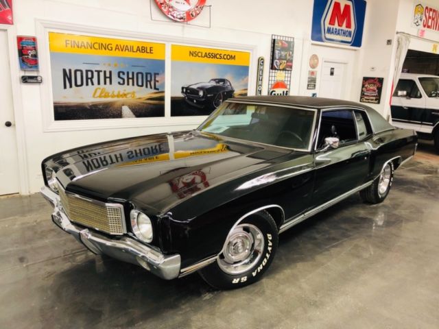 1970 Chevrolet Monte Carlo -FACTORY CODE 19-BLACK-PS PB AC-PROTECTOPLATE-FLOR