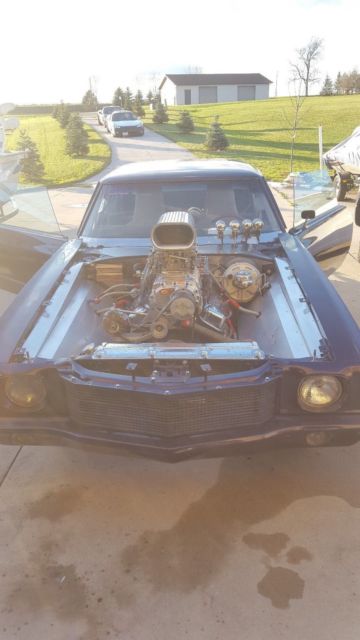 1970 Chevrolet Monte Carlo Pro Street Race Car Blower Nitrous 468ci. 1970 Chevrolet Monte Carlo