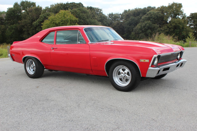 1970 Chevrolet Nova 350 Automatic Headers Cragers Power Steering B&M NICE 1970 Chevrolet Nova SS Fenders Headers Wheels