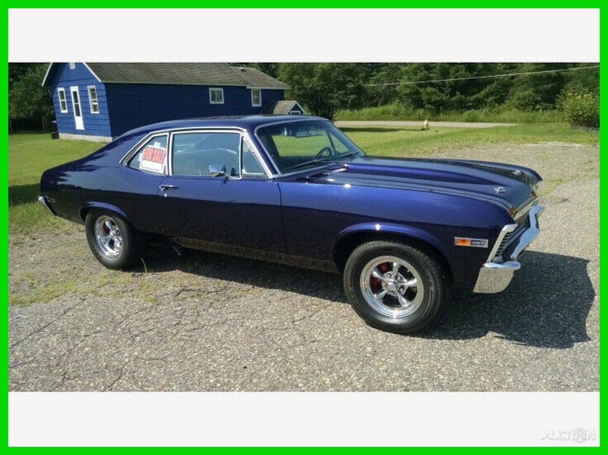 1970 Chevrolet Nova 427CI V8 6k Miles 3 Speed Automatic 427 SBC Dart SHP Block 1970 Chevrolet Nova