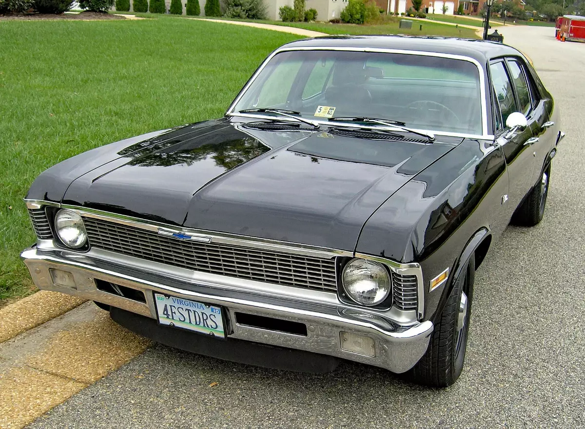 1970 Chevrolet Nova Sedan_Family-Owned Original 31K 502/502 Rolling Project Car 1970 Chevrolet Nova SLEEPER