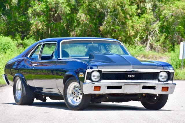 1970 Chevrolet Nova SS BBC 4 SPEED STREET ROD MUSCLE CAR